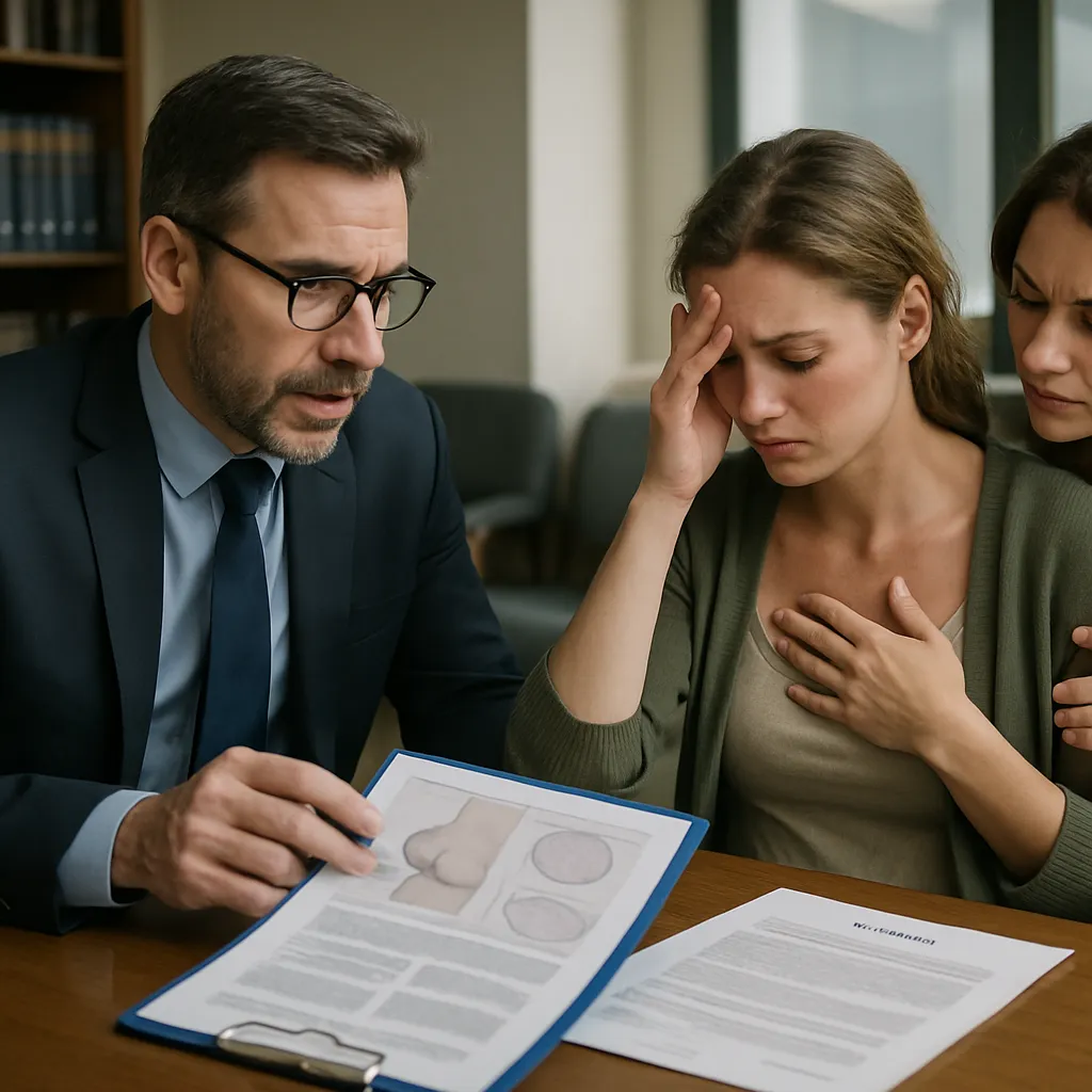 Error en lectura de biopsia carcinoma ductal reportado como lesión benigna