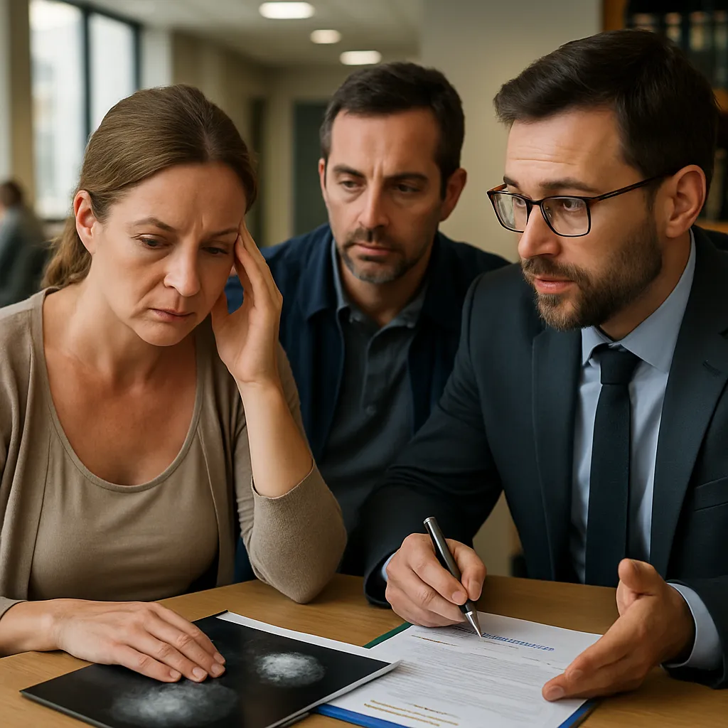 Falso negativo en mamografía de screening cáncer visible no detectado