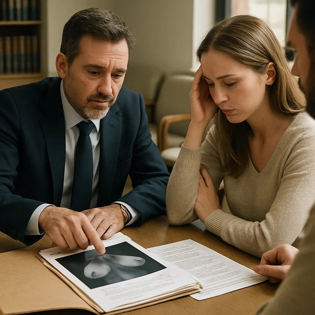 ¿Qué pasa con mis gastos si pierdo el juicio por negligencia de pecho?