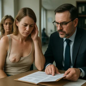 Explantación que deja pecho completamente deformado sin plan reconstructivo