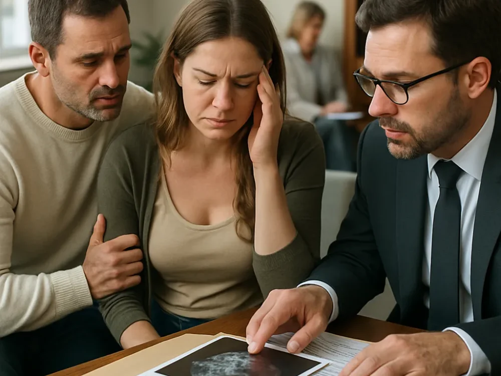 Aumento mamario sin estudio preoperatorio de mamas implante sobre tumor oculto