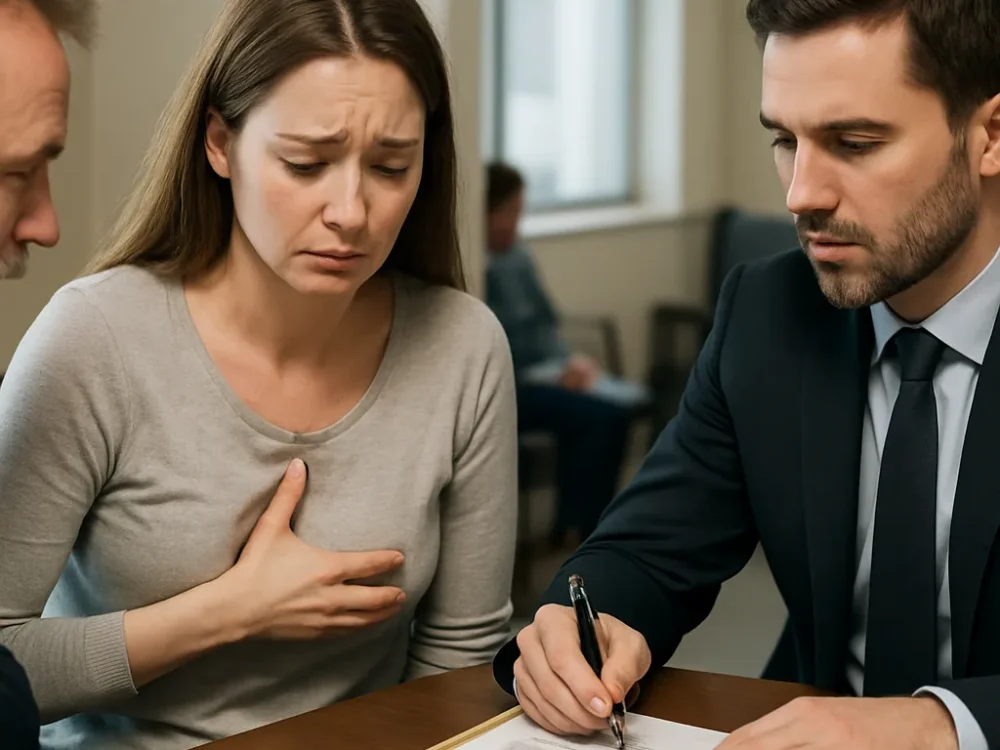 Fístula mamaria persistente con drenaje purulento continuo